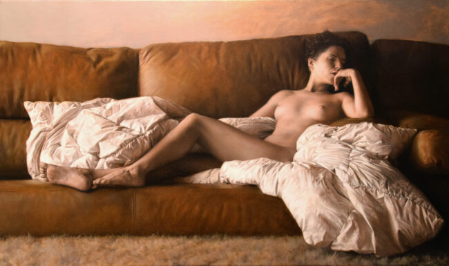 Alejandro Rosemberg / P series - Reclining Nude II