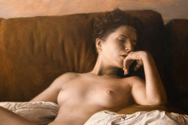 Alejandro Rosemberg / P series - Reclining Nude II (detail)