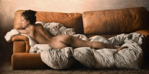 Alejandro Rosemberg / P Series - Reclining Nude I