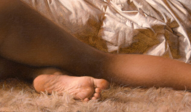 Alejandro Rosemberg / P series - Reclining Nude III (detail)